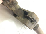 Vtg Saunders Type ??? heavy duty pipe cutter no. 2 w extra blade rustic rusty