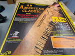 Vtg Winchester model 94 Advertising Poster Sign 24x17 American classic Cardboard