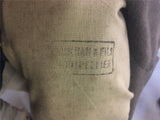 Vintage Olive Wool Military Official Silk Line Romanian 27 Trench Coat Army