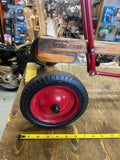 Vtg Radio Flyer Row Cart Kids Toy Wagon Pedal Car Antique nice survivor!