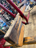 Vtg Radio Flyer Row Cart Kids Toy Wagon Pedal Car Antique nice survivor!