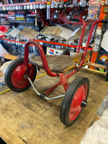 Vtg Radio Flyer Row Cart Kids Toy Wagon Pedal Car Antique nice survivor!