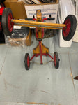Vtg Radio Flyer Row Cart Kids Toy Wagon Pedal Car Antique nice survivor!