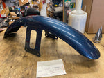 100th anniversary Front Fender Gunmetal Blue Harley Softail Dyna Wide Glide Nice