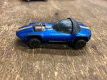 1967 Redline Hot Wheels Silhouette USA Mattel Blue Mattel Vtg Toys