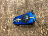 1967 Redline Hot Wheels Silhouette USA Mattel Blue Mattel Vtg Toys