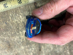 1967 Redline Hot Wheels Silhouette USA Mattel Blue Mattel Vtg Toys