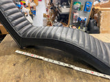 Vtg Chopper Ribbed King Queen Seat Hardtail Old Skool Panhead Shovelhead Ironhea