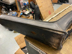 Vtg Chopper Ribbed King Queen Seat Hardtail Old Skool Panhead Shovelhead Ironhea