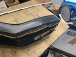 Vtg Chopper Ribbed King Queen Seat Hardtail Old Skool Panhead Shovelhead Ironhea