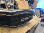 Vtg Chopper Ribbed King Queen Seat Hardtail Old Skool Panhead Shovelhead Ironhea
