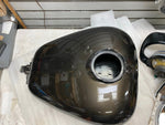 Charcoal Black Harley Gas Tank Bagger FLH Street Road Glide 2008^ 6 gal Dings