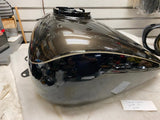 Charcoal Black Harley Gas Tank Bagger FLH Street Road Glide 2008^ 6 gal Dings