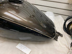 Charcoal Black Harley Gas Tank Bagger FLH Street Road Glide 2008^ 6 gal Dings