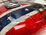 Custom Paint Gas Tank Clean Honda V45 Magna 1982-1985 OEM Airbrush Flag Spatter!