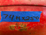 NOS Gas Fuel Tank MZ 1974 mx250 Vtg Ahrma Dirt Street Bike