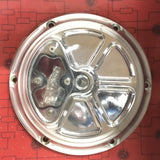 NIB Roland Sands Chrome Clarity 6 Bolt Derby Cover Harley XL Sportster 2004-13??