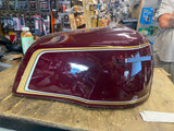 Orig Paint Kawasaki 1979 KZ1300 6 cylinder Gas Tank OEM Vtg Motorcycle Maroon`
