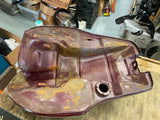 Orig Paint Kawasaki 1979 KZ1300 6 cylinder Gas Tank OEM Vtg Motorcycle Maroon`