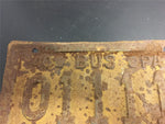 Vintage Set of Matching 40 PA Bus license plate front & rear 01111 commercial