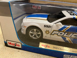 Maisto special edition 2010 Chevrolet Camaro SS RS Police 1/18 diecast white NIB