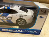 Maisto special edition 2010 Chevrolet Camaro SS RS Police 1/18 diecast white NIB