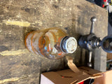 Vtg Glass Bottle Gas Oil Can Allstate Windshield Cleaner WW2 Collectible Rare!