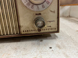 Vtg 1966 General Electric Table Top Beige Solid State FM AM Radio Tested works