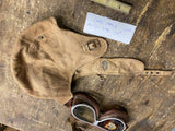 Vtg WW2 WW11 Flying Goggles Beck riding Cap Ace Harley Indian Motorcycle 1940's