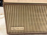 Vtg 1966 General Electric Table Top Beige Solid State FM AM Radio Tested works