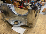 Harley FLD Dyna Switchback Lower Triple Clamp Nacelle Headllight cover Chrome