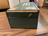 VTG 1964 GI Joe Army Soldier Foot Locker 12" Wooden Storage Box