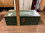 VTG 1964 GI Joe Army Soldier Foot Locker 12" Wooden Storage Box