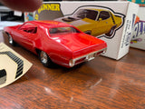 Mint! 1971 Promo Car Plymouth Road Runner Rally Red Orig Box Mopar 6 pack Hemi