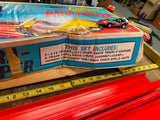 Vtg Topper Toys Johnny Lightning Parajumper Track Set Custom Spoiler Car Stunt