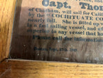 VTG Antique For California! The Good Schooner Capt. Thomas Dodge Original?