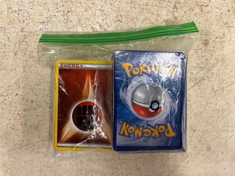Bag full of 70+ pokemon cards various colors and characters