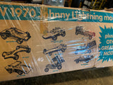 Vtg Topper Toys Johnny Lightning Parajumper Track Set Custom Spoiler Car Stunt