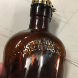 VTG Berryman Lubrex Oil  King George IV Black & White 1 ? Scotland Whisk bottles