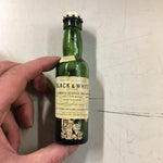 VTG Berryman Lubrex Oil  King George IV Black & White 1 ? Scotland Whisk bottles