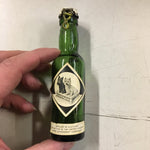 VTG Berryman Lubrex Oil  King George IV Black & White 1 ? Scotland Whisk bottles