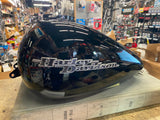 Vivid Black Bagger Gas Tank W Emblems Ultra FLHX Street Road Glide 2008^ Nice!