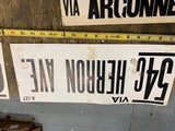 Vtg Bus route Signs New kensington Monroeville castle shannon natrona height LOT