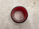 vtg antique Dressel Railroad Lantern w/screw in burner red globe