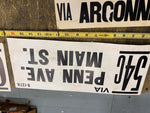 Vtg Bus route Signs New kensington Monroeville castle shannon natrona height LOT