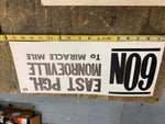 Vtg Bus route Signs New kensington Monroeville castle shannon natrona height LOT