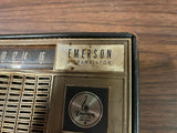 VTG 1950s Emerson 9 Transistor Radio Model 991 Suburban Parts or Repair