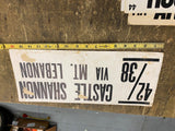 Vtg Bus route Signs New kensington Monroeville castle shannon natrona height LOT