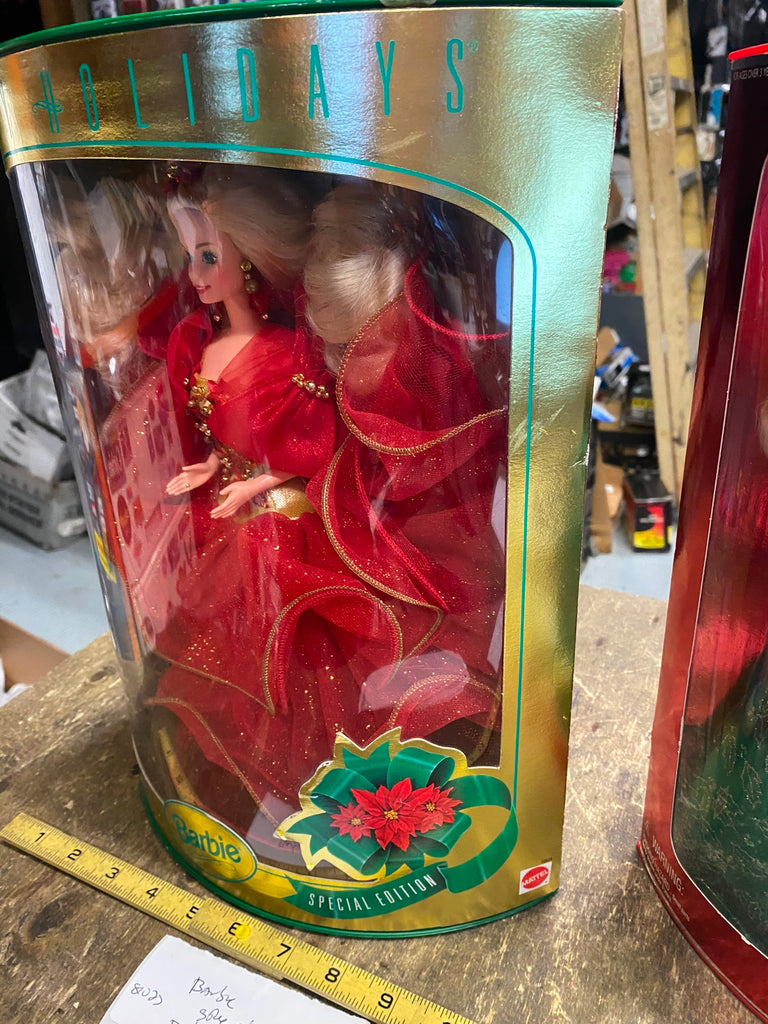 happy holidays barbie doll special edition 1995 1993 NIB Green Red Dre cyclewarehouse.online happy holidays barbie doll special edition 1995 1993 NIB Green Red Dre cyclewarehouse.online