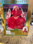 happy holidays barbie doll special edition 1995 1993 NIB Green Red Dress collect